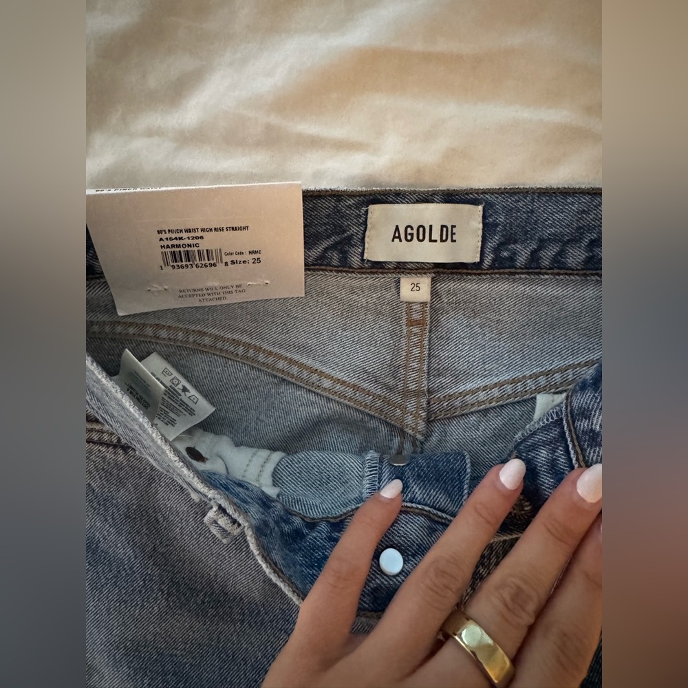 AGOLDE 90s pinch waist NWT - Picture 2 of 5